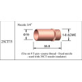 Tweco Mig Fackel Schweißdüse 25CT-50